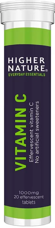 Akční Cena HIGHER NATURE Vitamin C Effervescent - Vitamín C Endorphin Republic