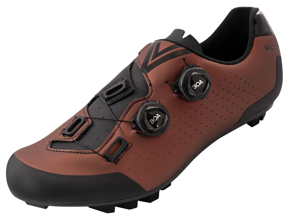 Oblíbený VITTORIA TRETRY NOX (Tmavě červená) - Cyklistické MTB tretry Endorphin Republic
