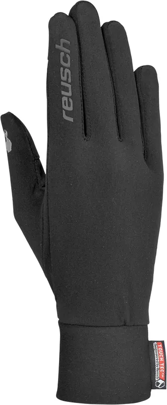 Originální VNITŘNÍ RUKAVICE Reusch Meridial TOUCH-TEC™ (Černá) Endorphin Republic