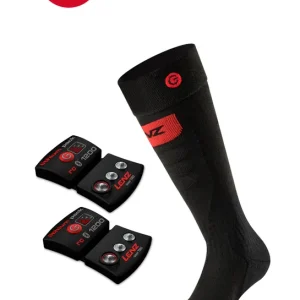 LENZ HEAT SOCK 5.0 TOE CAP SLIM FIT (Černá) - VYHŘÍVANÉ PONOŽKY Endorphin Republic Speciální Cena