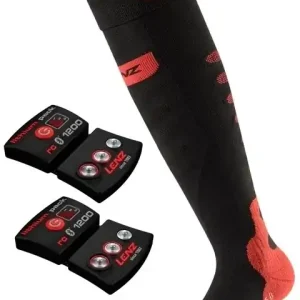 Hit Sezóny LENZ HEAT SOCK 5.0 TOE CAP SLIM FIT (Černá) - VYHŘÍVANÉ PONOŽKY Endorphin Republic
