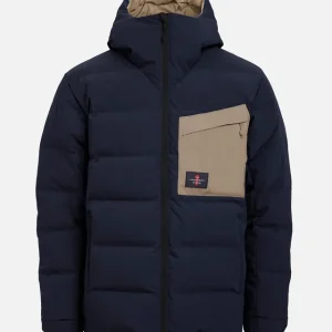 Odeslání Ihned The Mountain Studio WINDSTOPPER® BY GORE-TEX LABS REVERSIBLE DOWN JACKET (Světle oranžová) - Pánská oboustranná péřová bunda Endorphin Republic