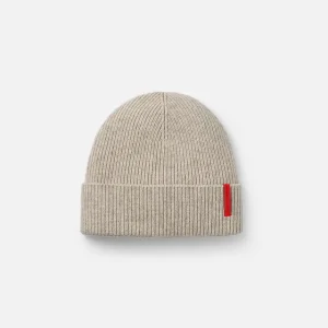 The Mountain Studio WOOL RIB BEANIE (Purpurová) - Čepice Endorphin Republic Ověřený