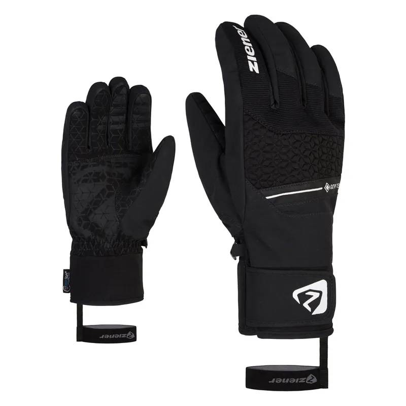Rychlé Dodání Ziener GRANIT GTX AW glove ski alpine (Černá) - Pánské lyžařské rukavice Endorphin Republic