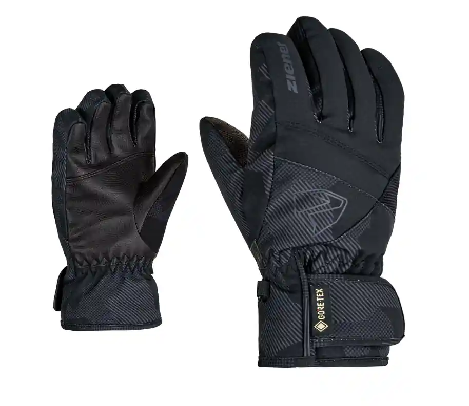 Časově Omezené Ziener Leif Gtx Junior (Černá) - Dětské lyžařské rukavice Endorphin Republic