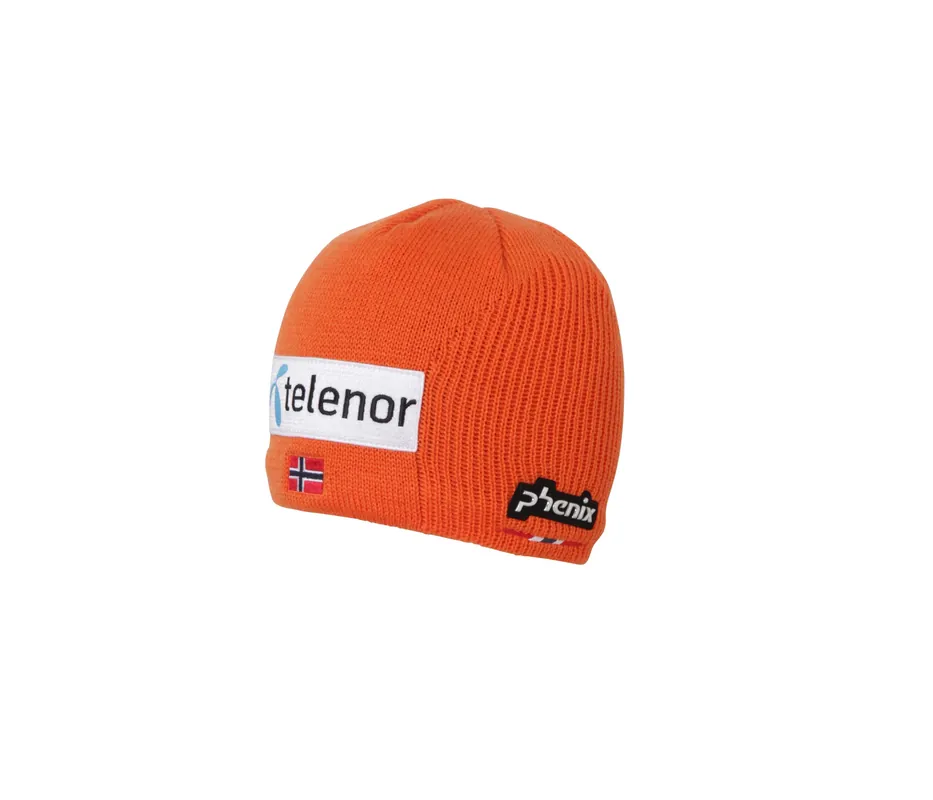 ZIMNÍ PLETENÁ ČEPICE PHENIX NORWAY ALPINE TEAM (Oranžová) Endorphin Republic Nejlepší Volba