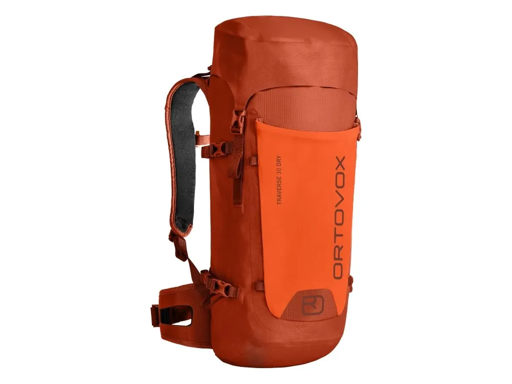 Batoh Ortovox Traverse 30 Dry - oranžový Vysoce Kvalitní