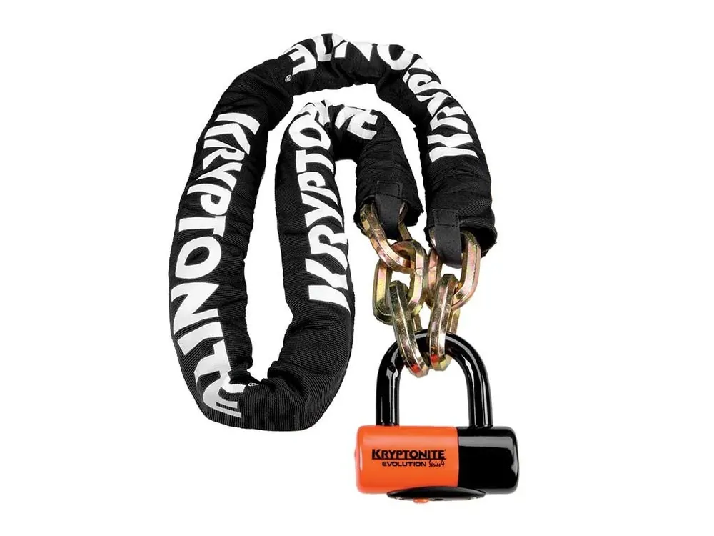 Nejprodávanější Zámek na klíč KRYPTONITE New York Chain 1210 & Evolution Disc Lock