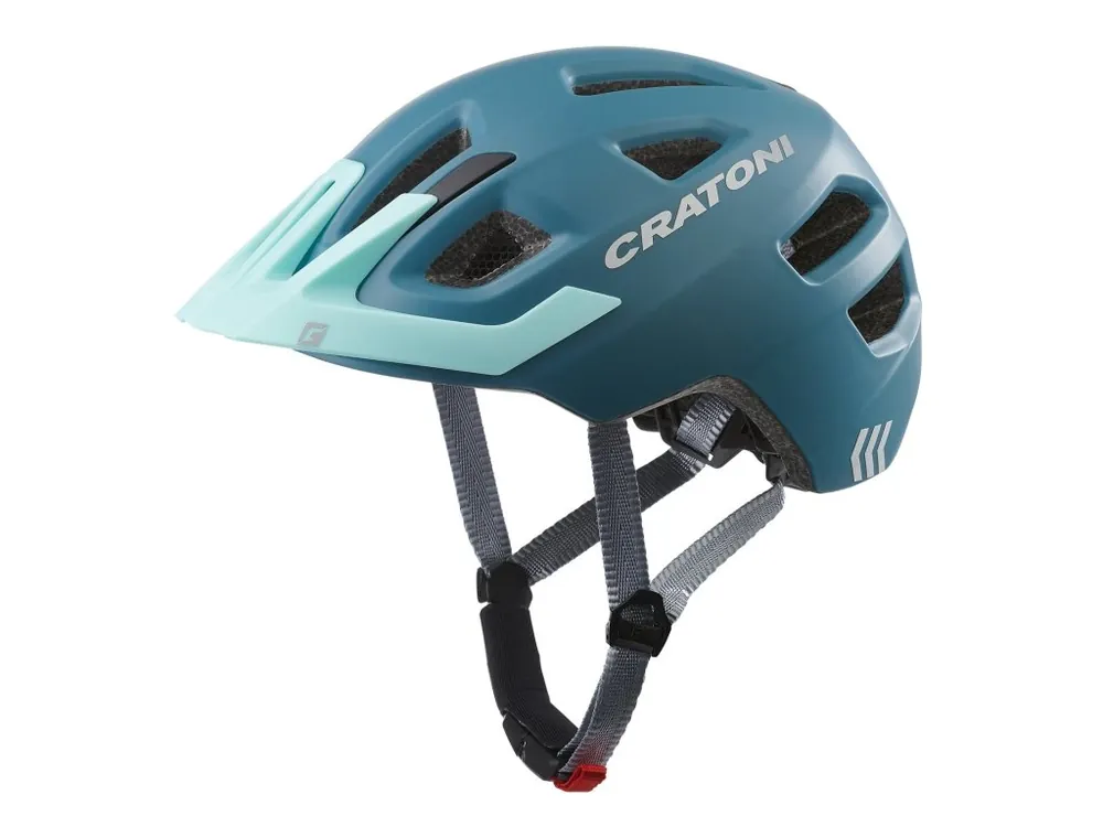 Dětská helma CRATONI Maxster Pro Steel/Blue Matt Finální Výprodej