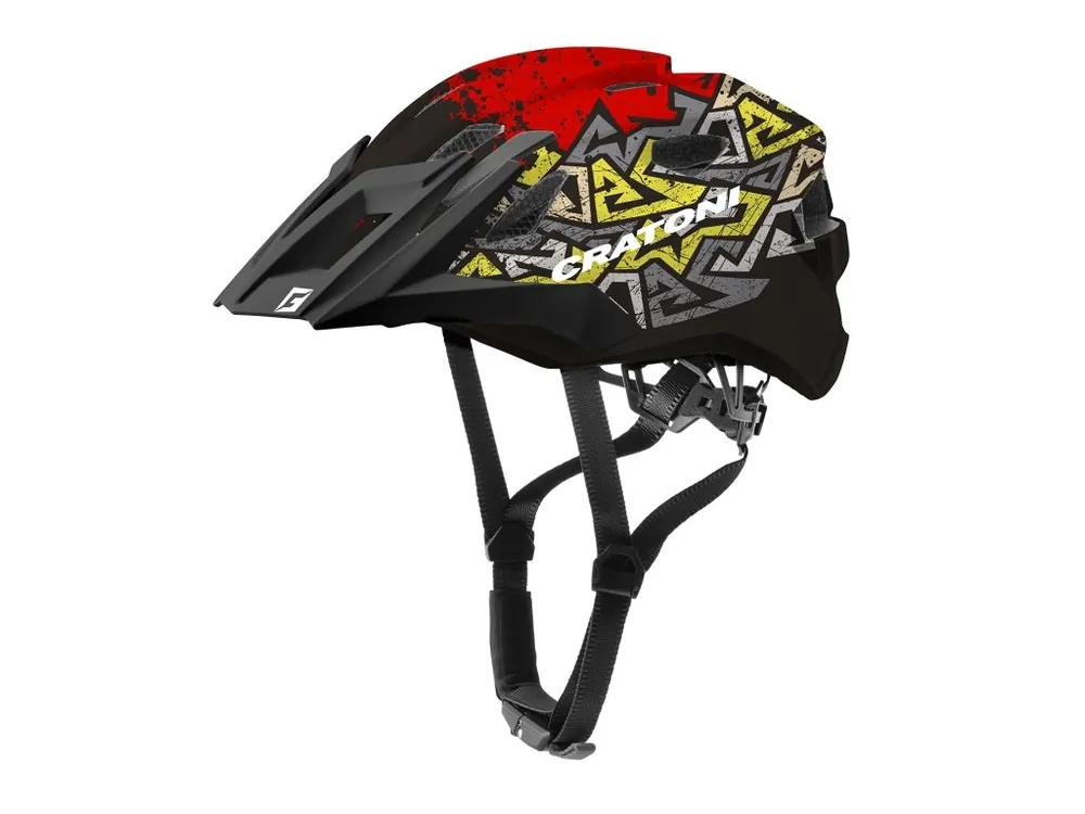 Značkový Dětská helma CRATONI AllRide Jr. Wild/Red Matt
