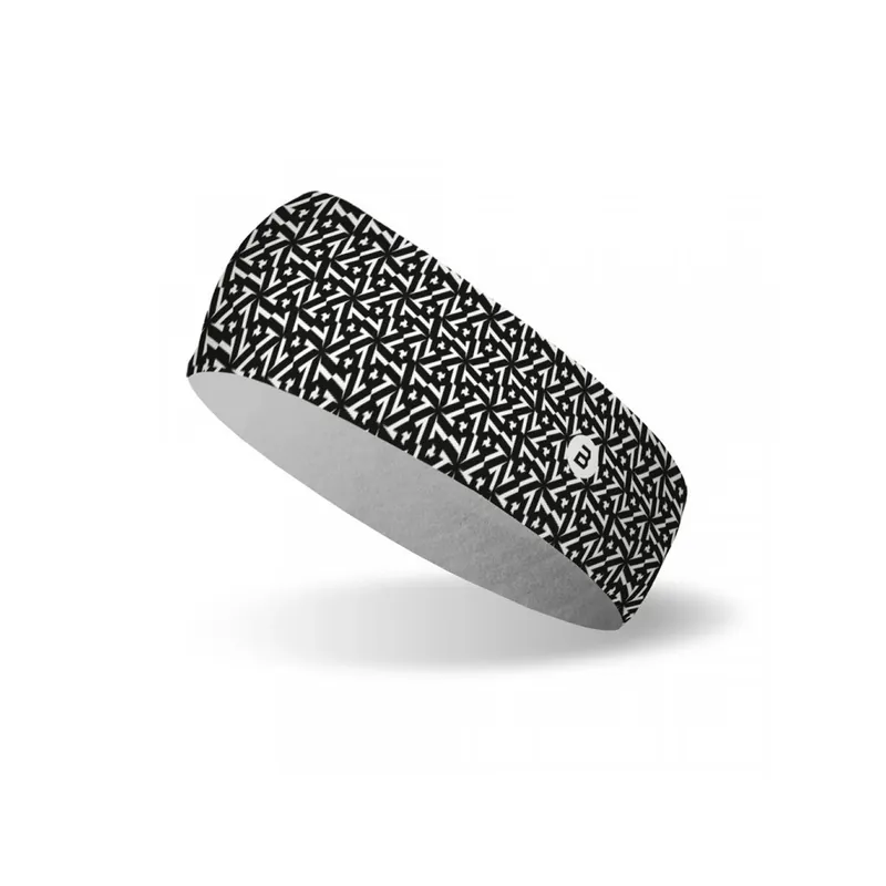 Sportovní čelenka Bosa Chilly Snow Flakes Black II Výprodej