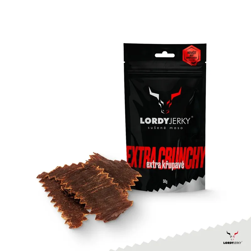 Nakupujte Hned Sušené hovězí maso LORDY JERKY - chilli 50 g