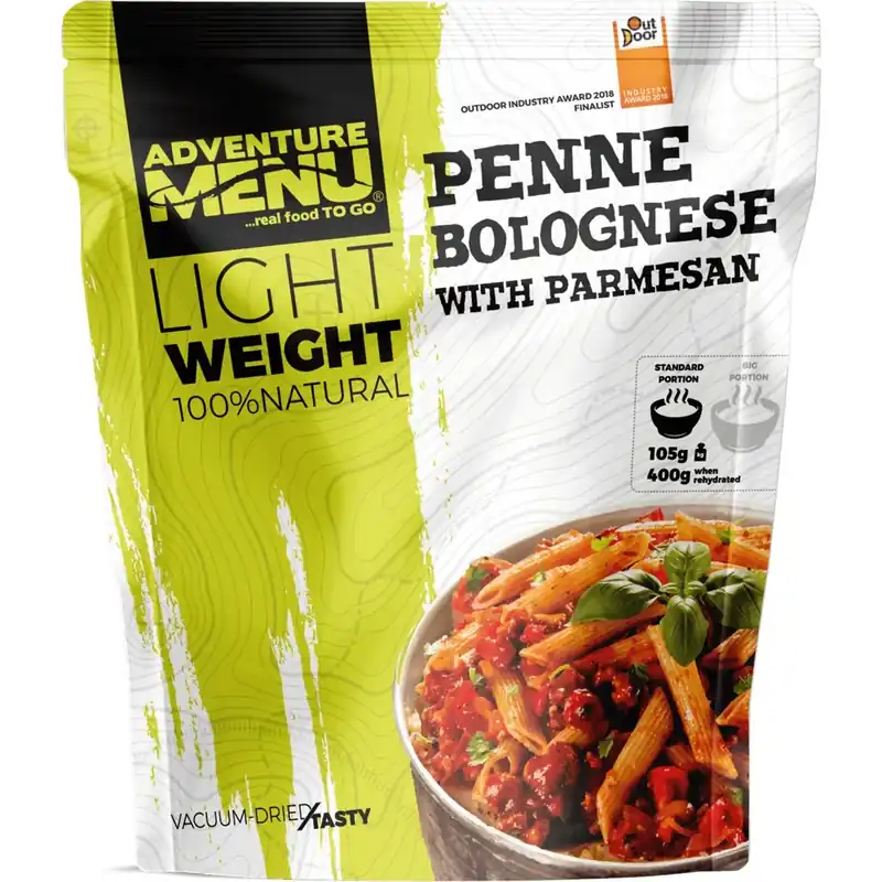 Zlevněný Adventure Menu Penne s boloňskou omáčkou a parmesánem