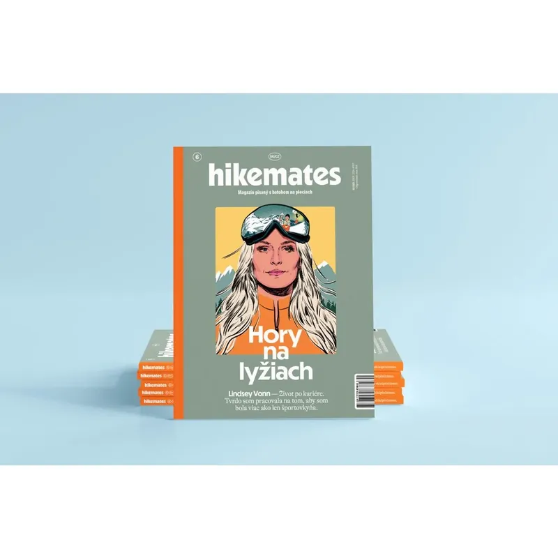 Outdoorový magazín Hikemates č.6 - Hory na lyžiach Originální