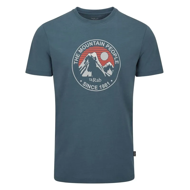 Pánské triko Rab Stance Alpine Peak Tee Nejlepší Volba