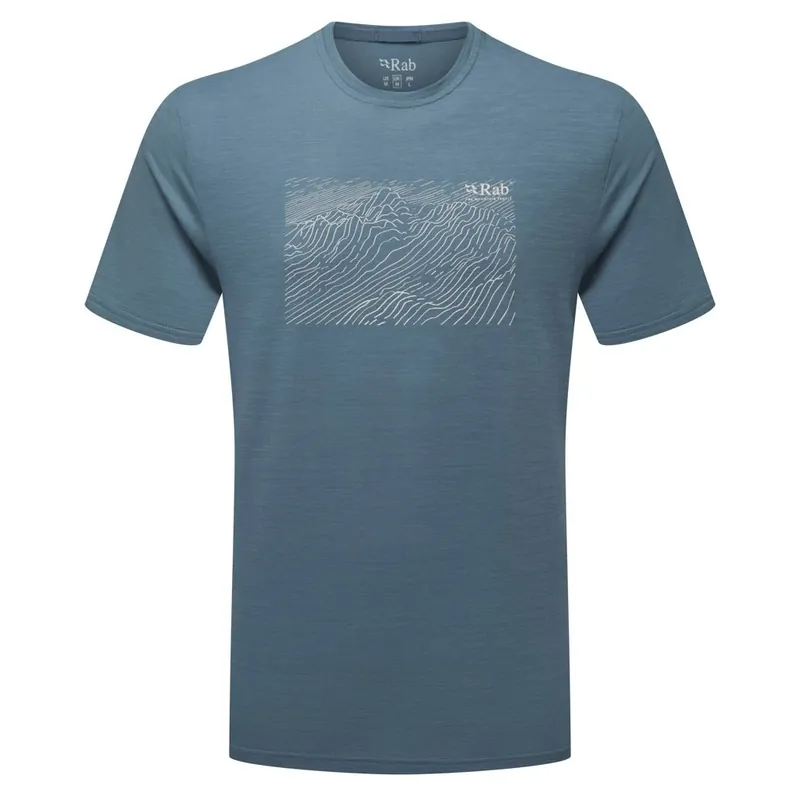 Pánské triko Rab Syncrino Ridge Tee Akce
