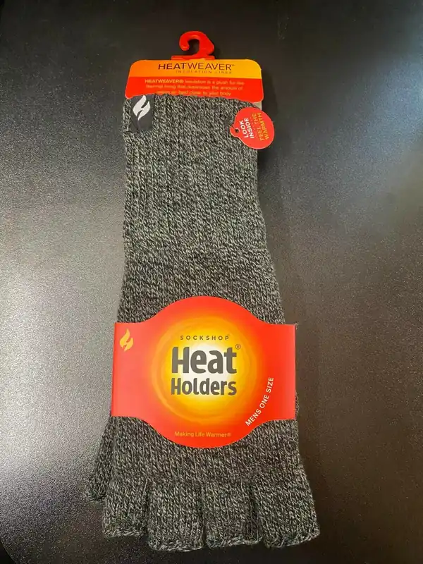 Objednat Nyní HEAT HOLDERS Rukavice bez konečků prstů ANTRACIT