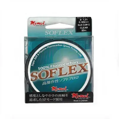 MOMOI Fluorocarbon SOFLEX 50m Akce