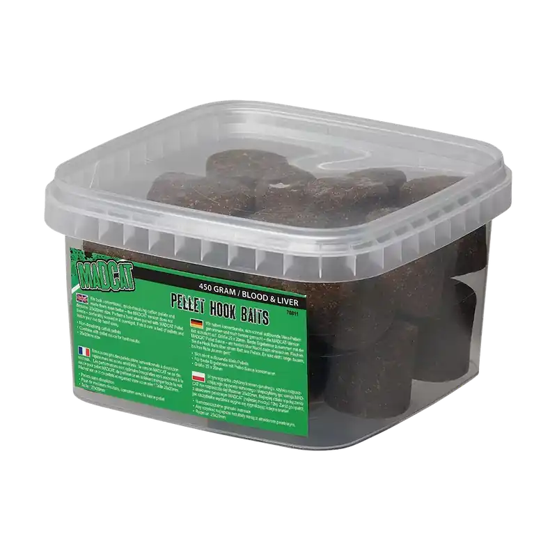 Finální Výprodej Madcat Pellet Hook Bait 25 mm 450 g VÝPRODEJ