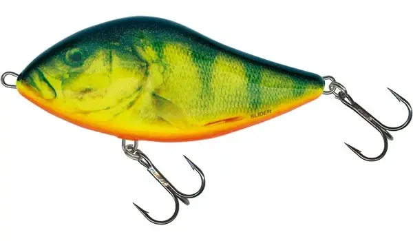 Dokud Zásoby Vydrží Salmo Wobler Slider Sinking 12cm 70g Real Hot Perch