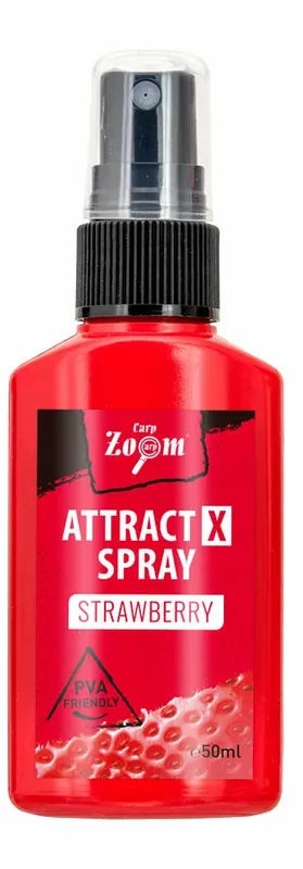 Carp Zoom AttractX Spray - 50 ml/Jahoda Značkový