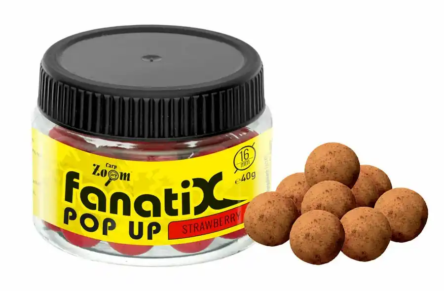 Carp Zoom Fanati-X Pop Up Boilies - 40 g/16 mm/Monster krab Super Cena