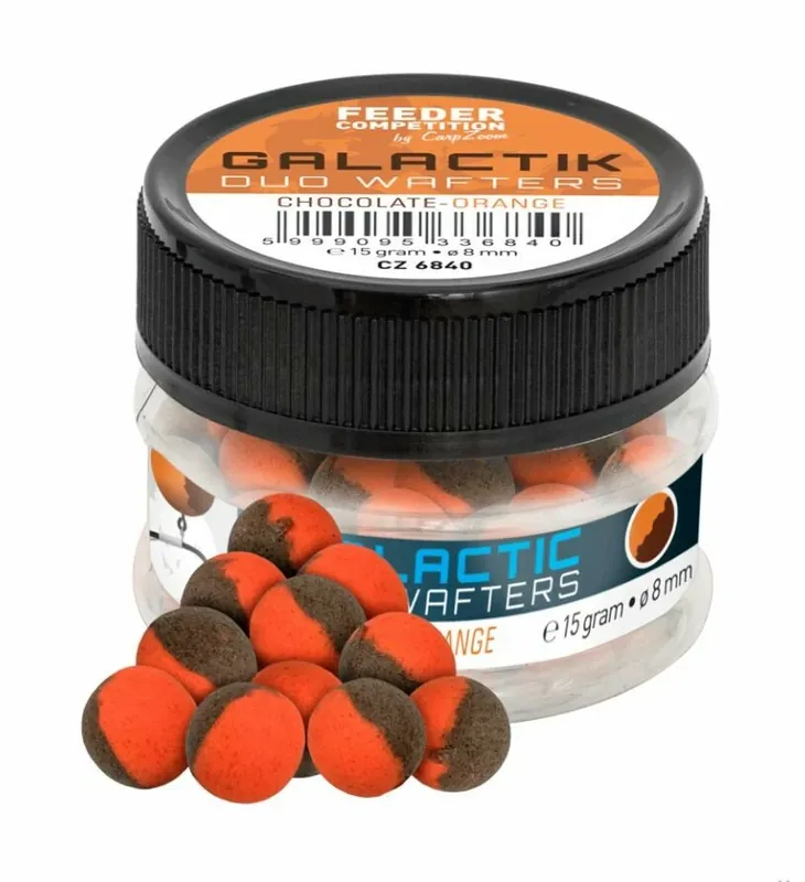 Carp Zoom Galactic Duo Dumbels Wafters - 15 g/10 mm/Čokoláda-Pomeranč Nízká Cena
