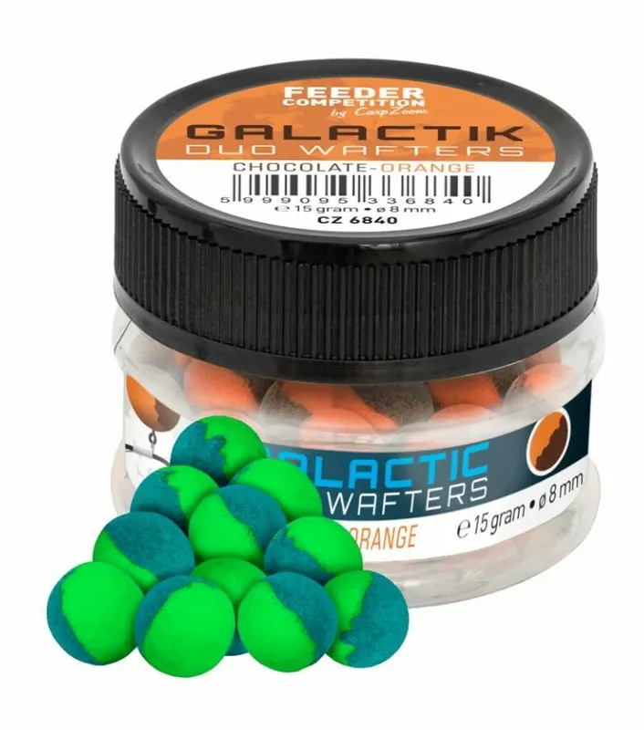 Zlevněný Carp Zoom Galactic Duo Dumbels Wafters - 15 g/8 mm/Oliheň-Mušle