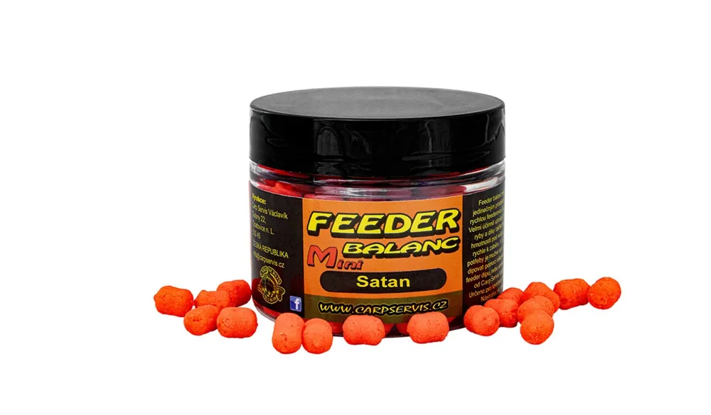 CARP SERVIS VÁCLAVÍK Feeder Balanc MINI - 45 g/Satan (červená) Nakupujte Hned