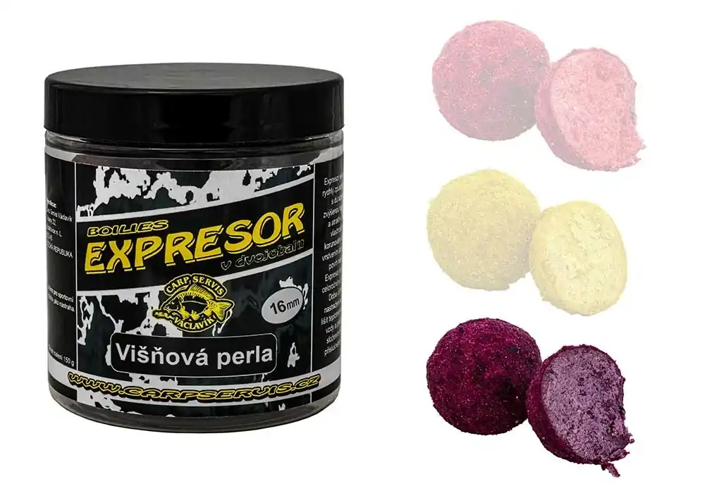 CARP SERVIS VÁCLAVÍK Expresor v dvojobalu - 150 g/16 mm/Višňová perla Akční Cena