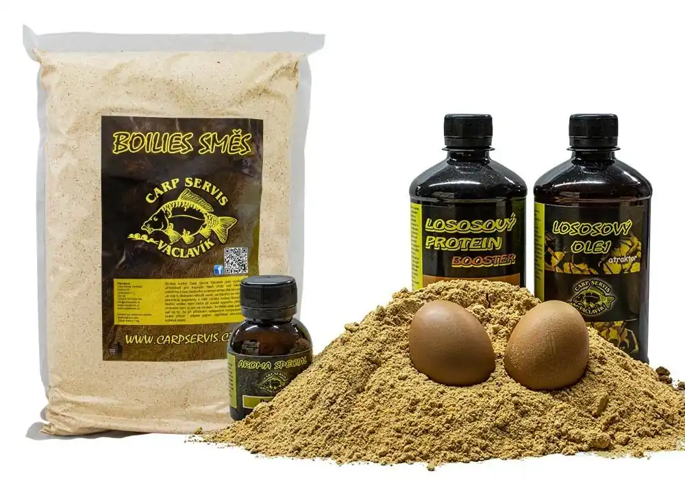 Dokud Zásoby Vydrží CARP SERVIS VÁCLAVÍK Boilies směs - 1 kg/Korýš