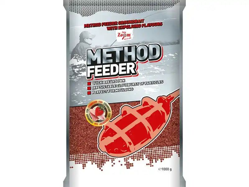 Must-Have Carp Zoom Method Feeder Groundbaits - 1 kg/Jahoda-Ryba