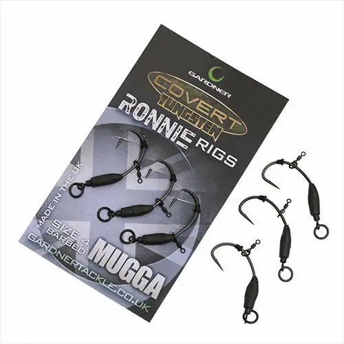 Přímo Od Výrobce Gardner Montáž Tungsten Ronnie Rig 3 ks/bal. s protihrotem