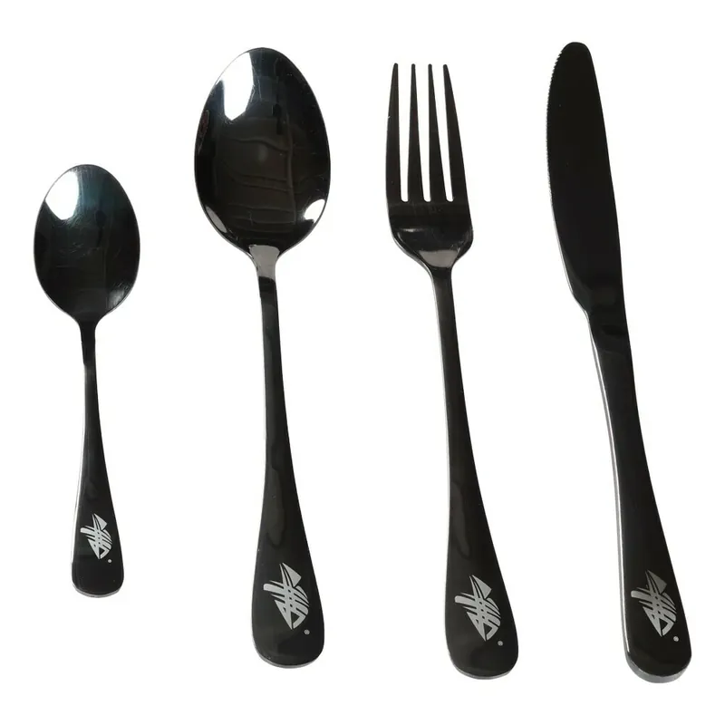 Koupit Online Giants fishing Sada příborů černý nerez Cutlery SS 410 ( 4pc - set )