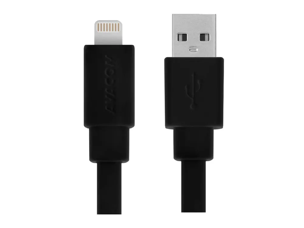 AVACOM MFI-120K kabel USB - Lightning MFi certifikace 120cm černá Výprodej