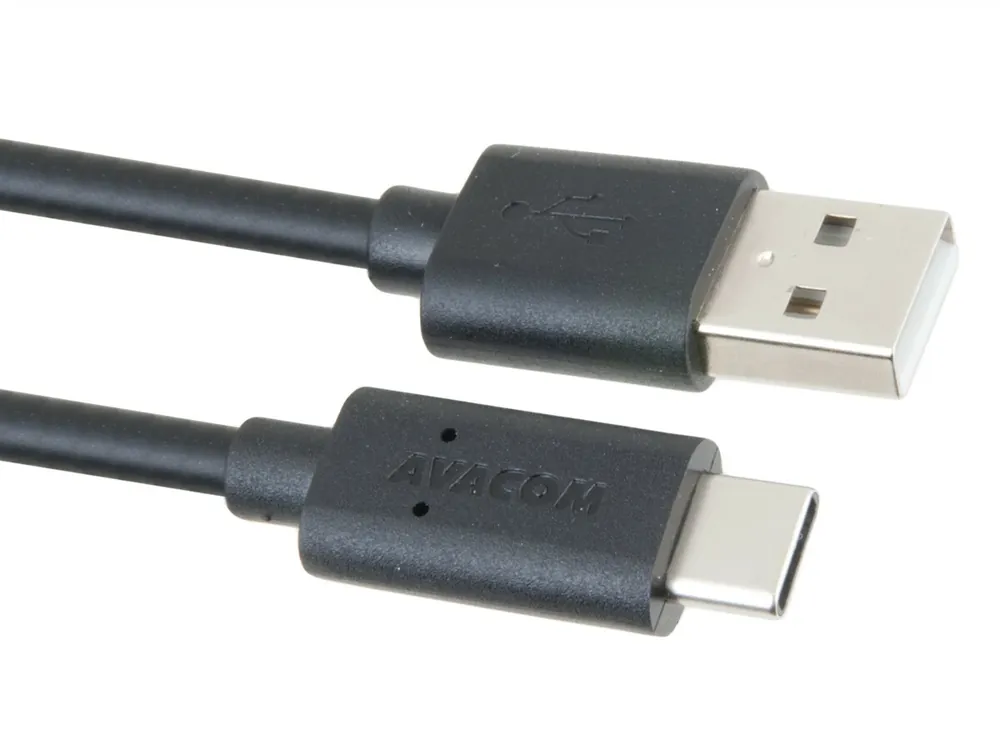 AVACOM Datový a nabíjecí kabel USB Type-C 120cm černá Must-Have