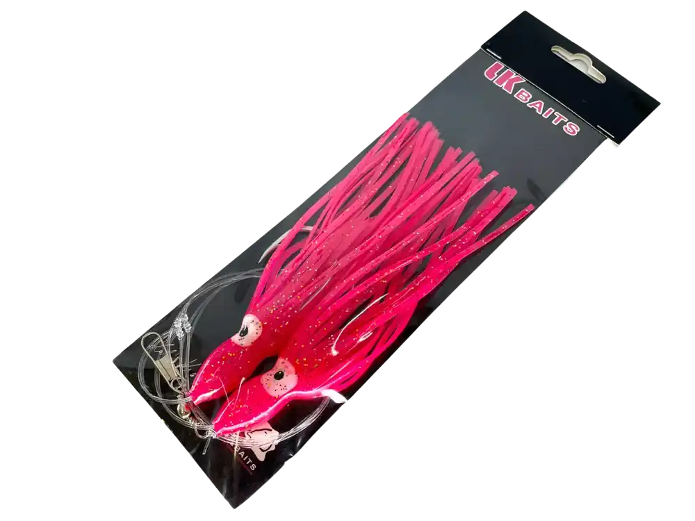 LK Baits Návazec Chobotnice 8/0 16cm UV Pink Must-Have