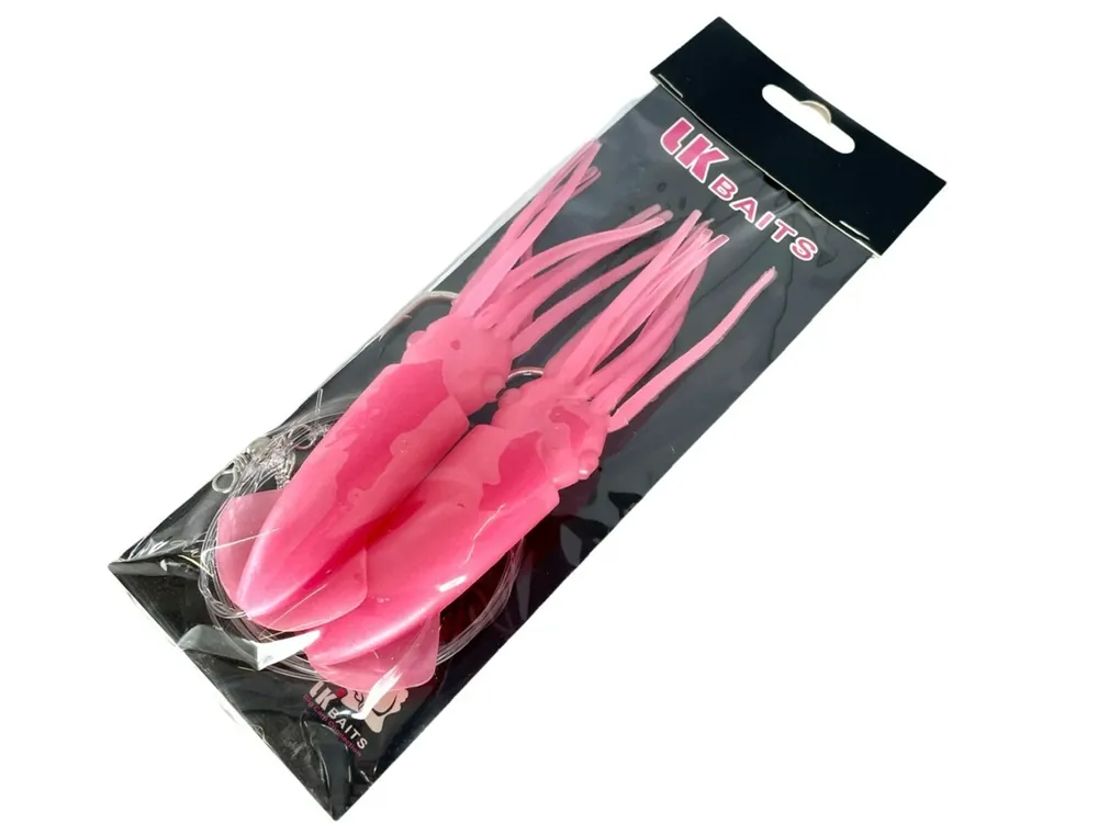 Cenová Bomba LK Baits Návazec Oliheň 10/0 15cm Lumino Pink