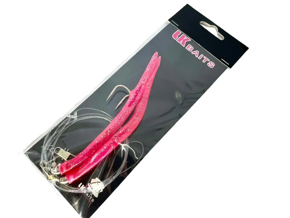 LK Baits návazec na tresky papriky 8/0 12cm UV Pink Nejlepší Cena
