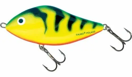 Salmo Wobler Slider Floating Green Tiger 7cm 17g Kup Teď