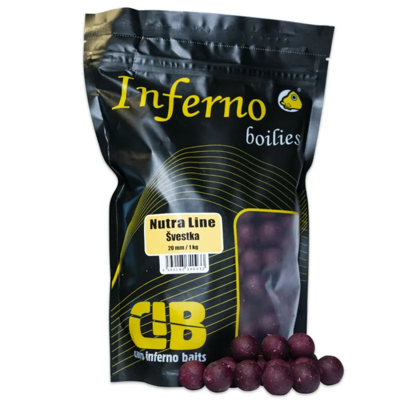Objednat Nyní Carp Inferno Boilies Nutra Line - Švestka