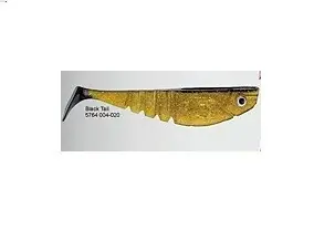 Vysoce Kvalitní DAM Power Striker 4cm Black Tail 6ks VÝPRODEJ