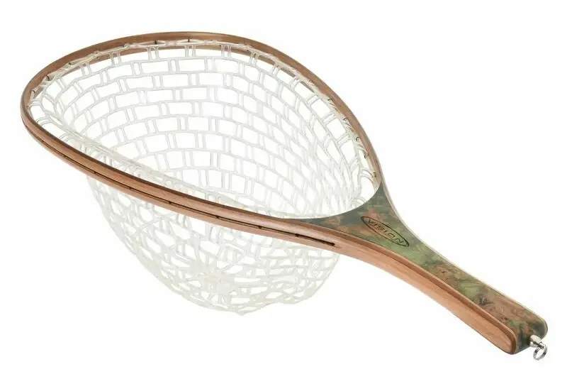Akční Nabídka Vision podběrák Green wood - gumová síťka