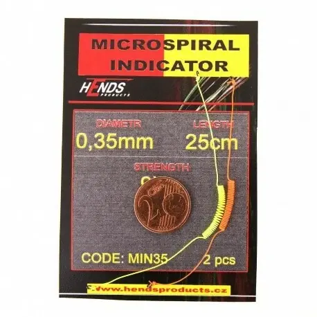 Hit Sezóny HENDS MICROSPIRAL INDICATOR ORANŽOVÝ a ŽLUTÝ - 2 pcs