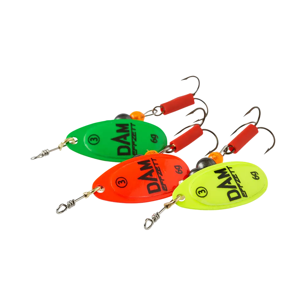 DAM Třpytka Fluo Spinner 20g 6 VÝPRODEJ Nová Kolekce