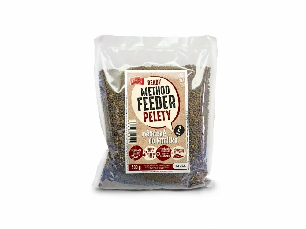 Novinka CHYTIL Method Feeder Pelety - ready 500 g