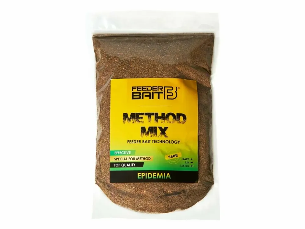 FeederBait Methodmix Epidemia CSL DARK 800g Zlevněný