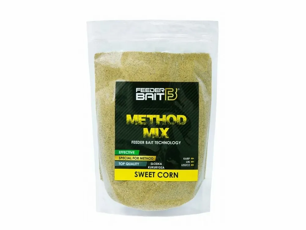 FeederBait Methodmix Sweet Corn / Sladká Kukuřice 800g Nová Kolekce