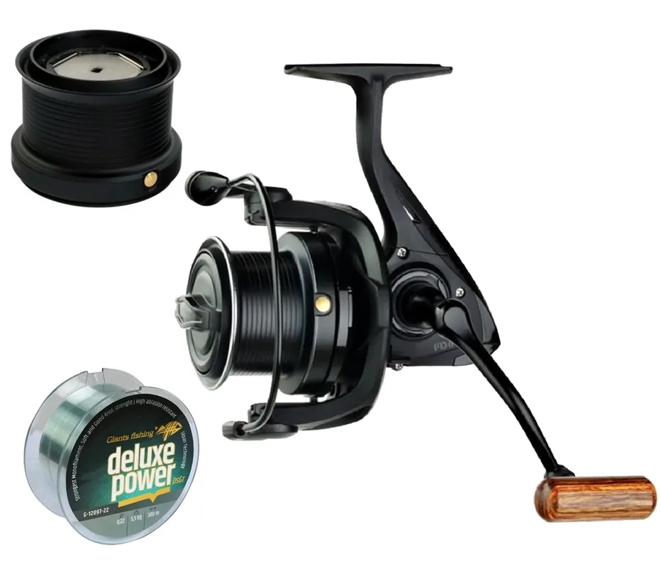Novinka Giants fishing Naviják Deluxe Reel FD 6000 + cívka 5000 a VLASEC ZDARMA!