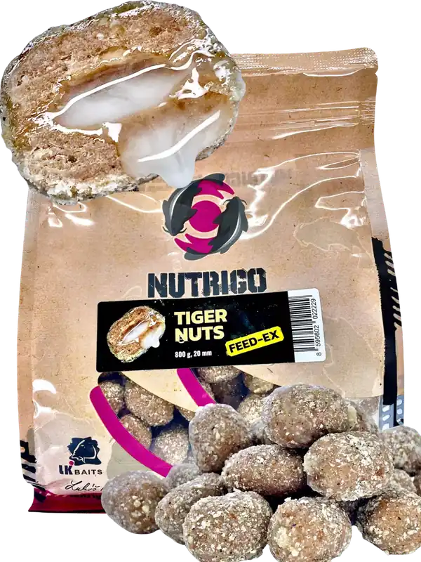 Nejlepší Cena LK Baits Nutrigo FEED-EX Tiger Nuts 800g, 20 mm